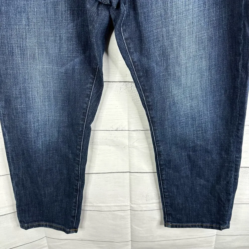 FRAME Womens size 33 Le Garçon Crop Covant Denim Jeans LGJC6540 - Picture 6 of 13